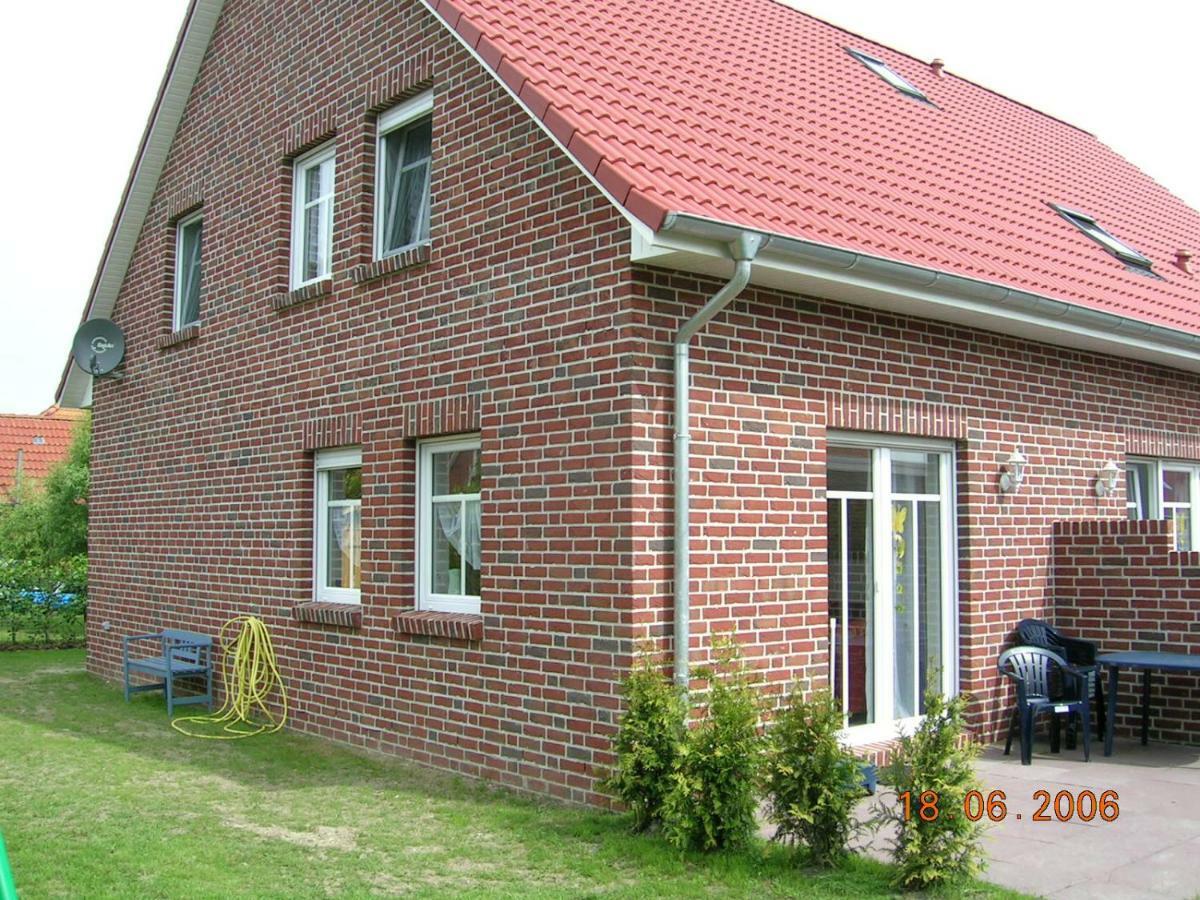 Ferienhaus Seehund Krummhörn Esterno foto